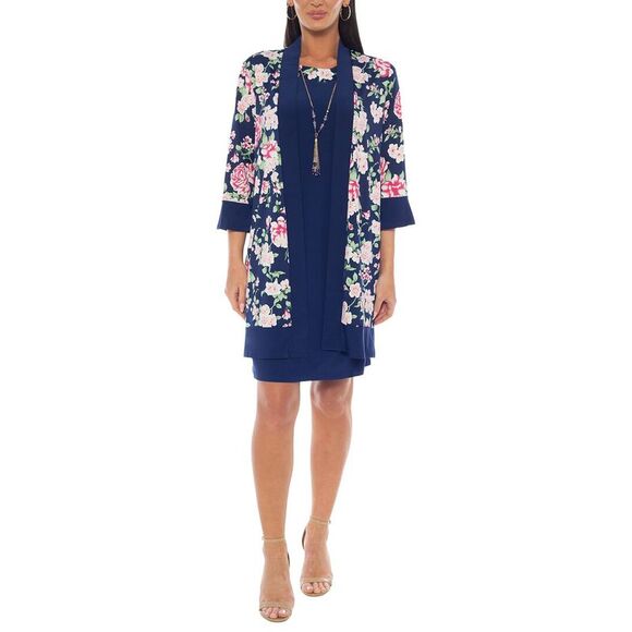 Marina Dresses & Skirts - Marina Womens  Mini Dress, Blue